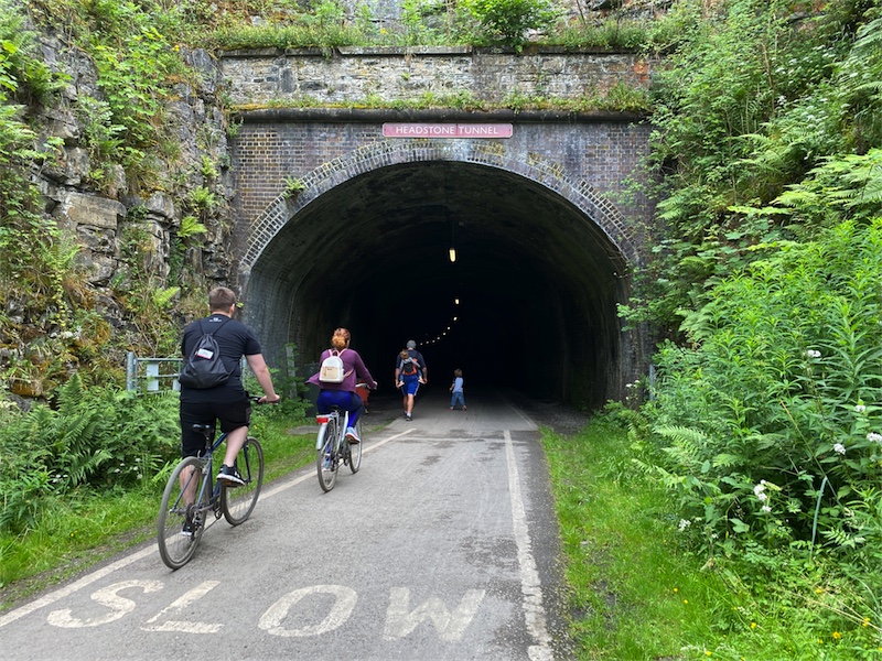 Monsal head walk family