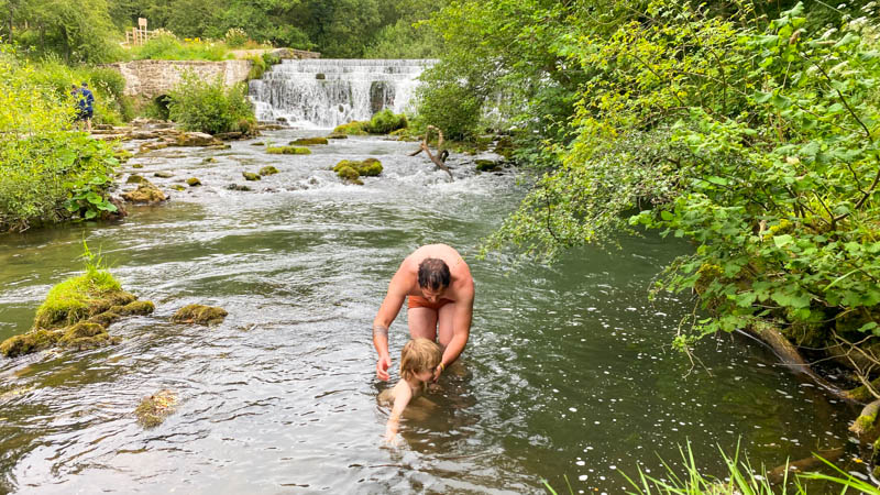 Yorkshire holidays for families uk staycation wild swim with children