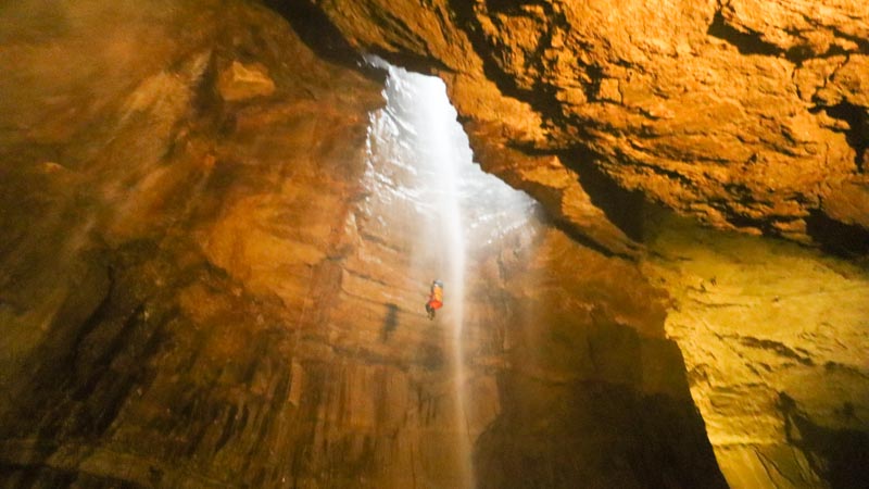 Caves in Yorkshire family