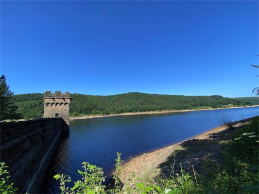 Pram friendly walks in the Peak District Lady bower reservoir walk
