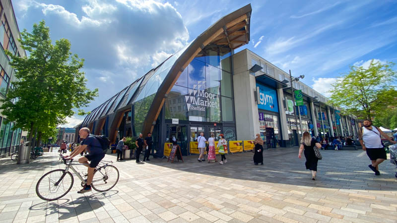 Fun Things to do in Sheffield with Kids moore market in city centre