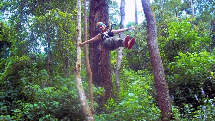 things to do in Thailand zipline