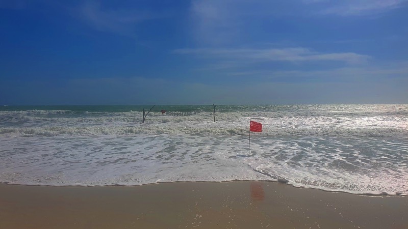 Beach in koh phangan haad rin