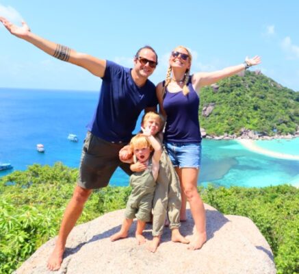 the backpacking family thailand family travel koh tao