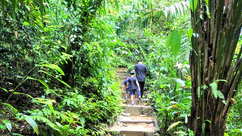 hiking in KL