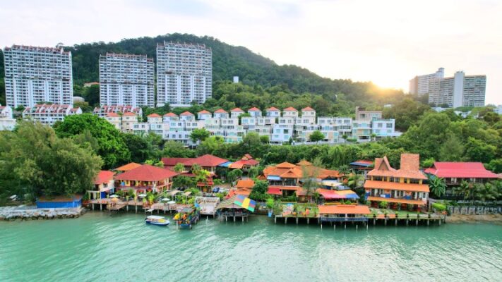 Penang Lost Paradise Resort sunset