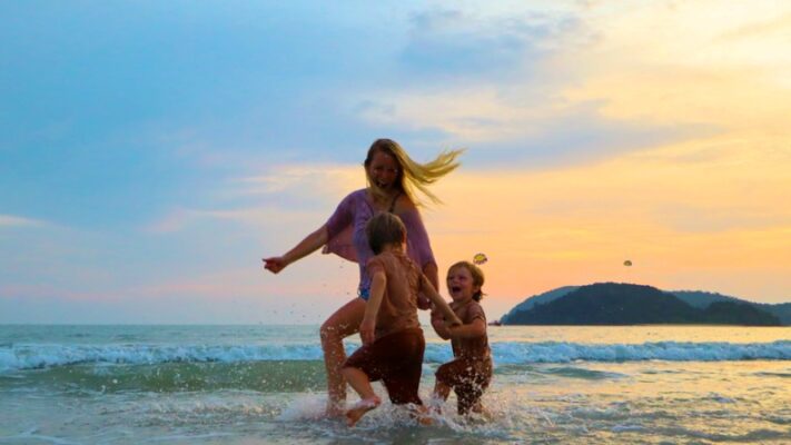 Best beaches of Langkawi the backpacking family