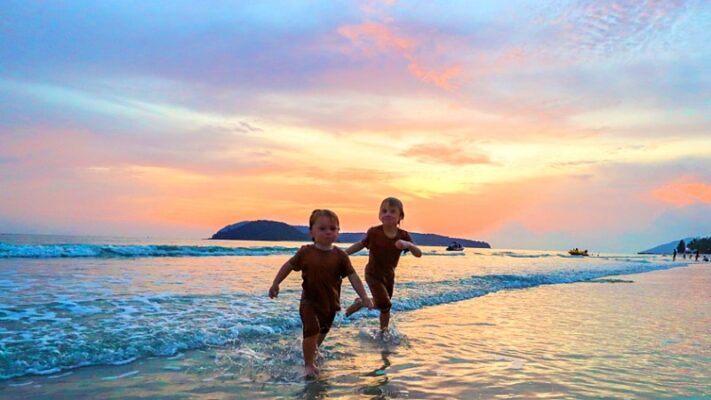 langkawi beache sunset