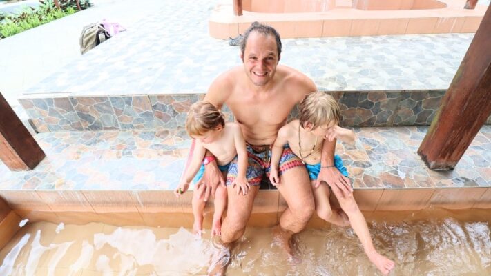 Poring hotsprings Sabah Malaysia