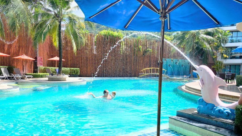 hotels in Phuket for a toddler beach boutique swimming