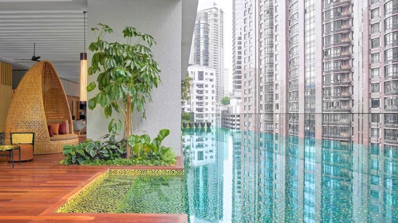 Hotels near KLCC twin towers RuMa