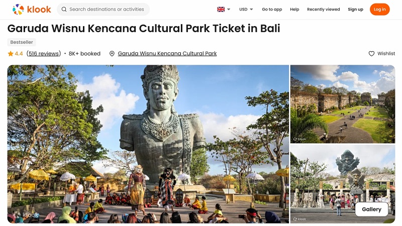 Culture park bali tickets klook