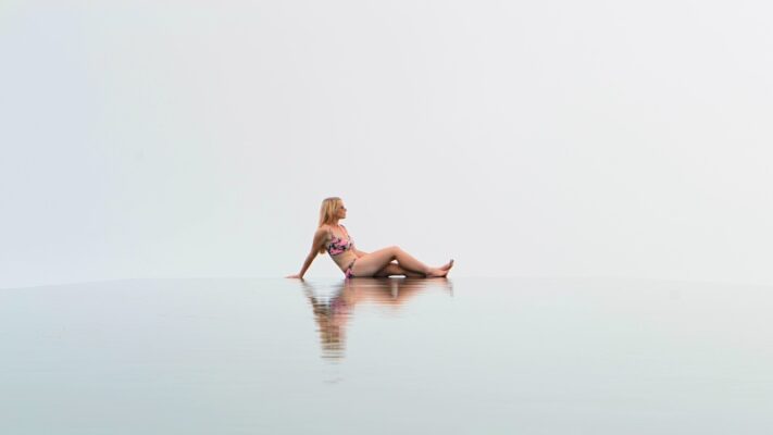 Backpacking family Bali Infinity pool