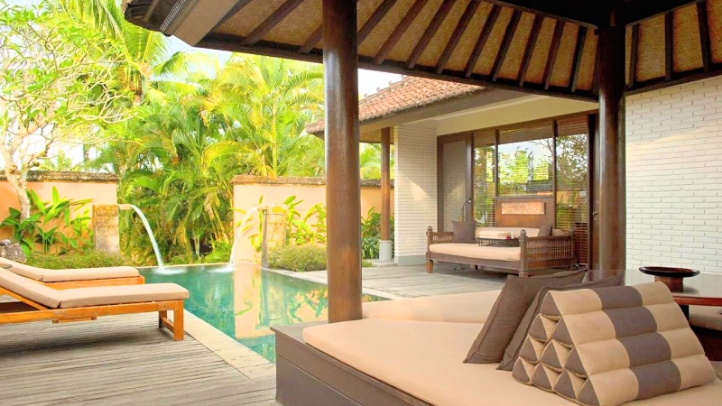 Tanah Gajah luxury private pool villas Ubud