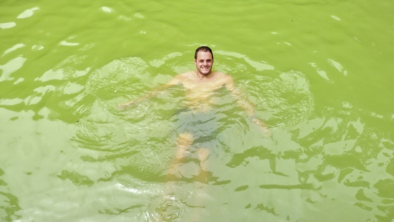 Banjar green water geothermal