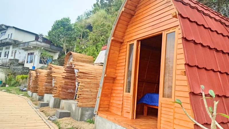 Panorama Batur Camp 2
