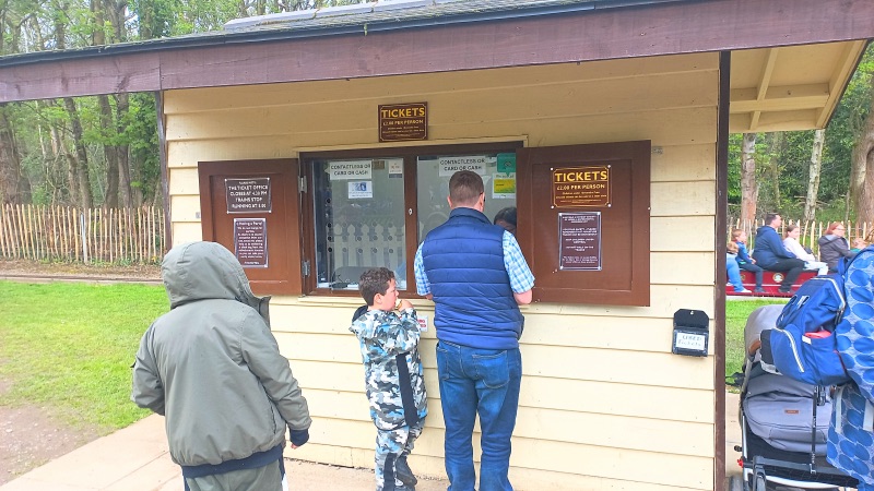 Abbeydale miniature railway ticket office