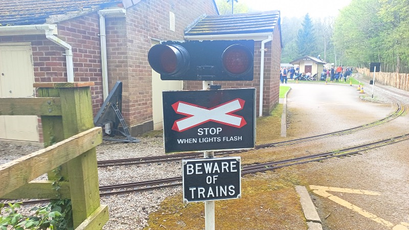 Abbeydale Miniature Railway lights