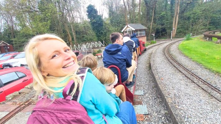 Abbeydale Miniature Railway the backpacking family