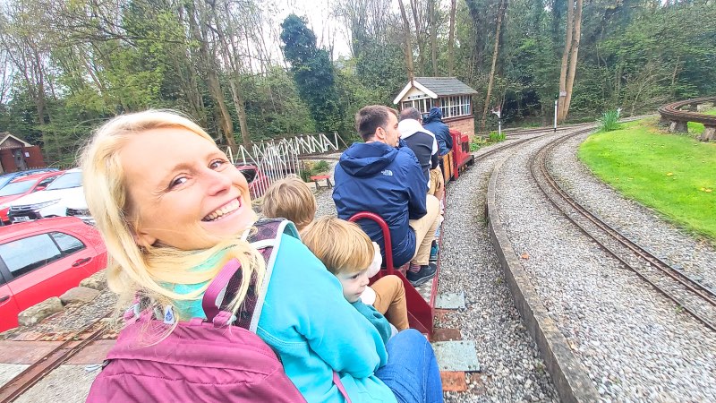 Abbeydale Miniature Railway the backpacking family