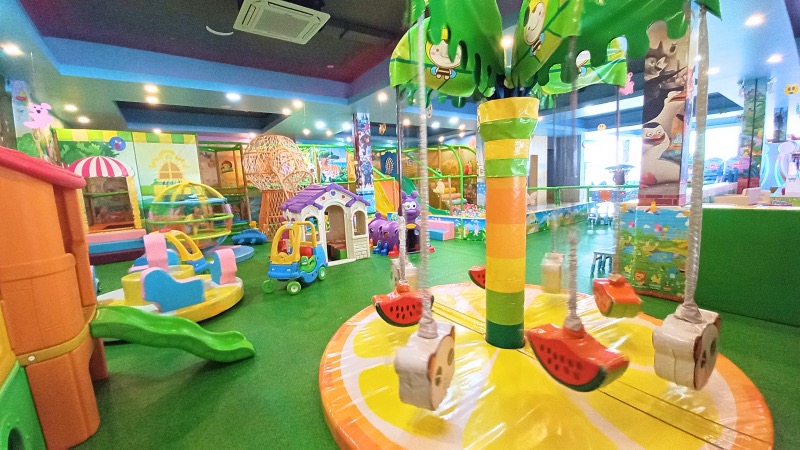 Asia Plaza soft play space kids Siem Reap