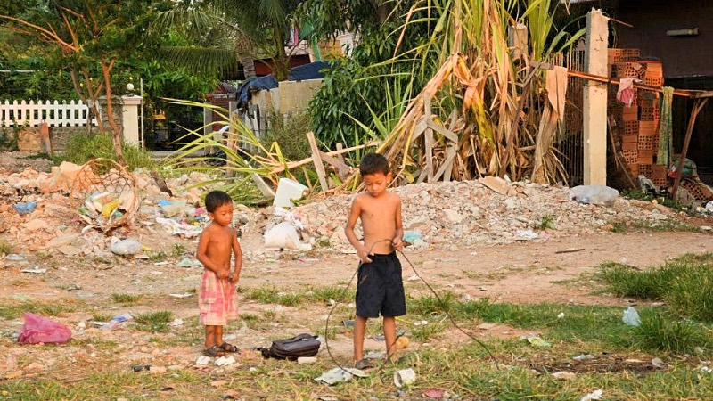 street children Siem Reap
