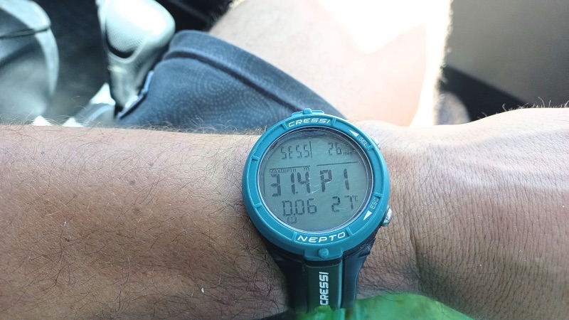 Cressi nepto diving computer watch