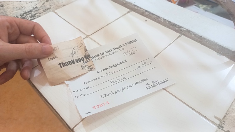 parking tickets at kawasan falls