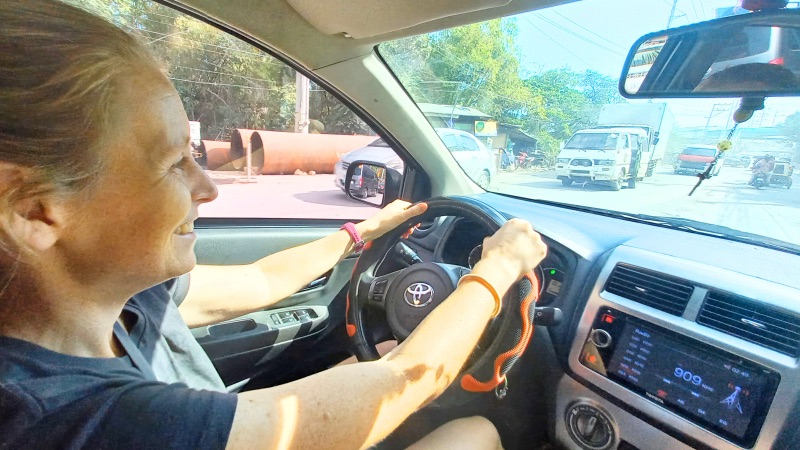Driving in Palawan